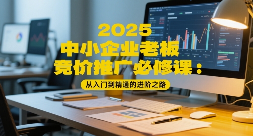 2025中小企业老板竞价推广必修课：从入门到精通的进阶之路-优优云网创