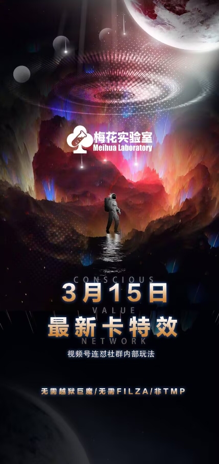 梅花实验室视频号连怼玩法-3月15日最新卡特效技术(无需越狱、巨魔、tmp)-优优云网创