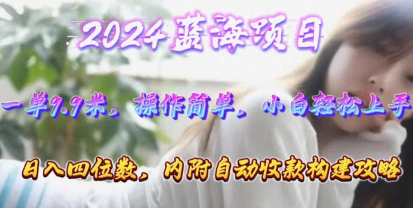 年轻群体的蓝海市场，1单9.9元，操作简单，小白轻松上手，日入四位数-优优云网创