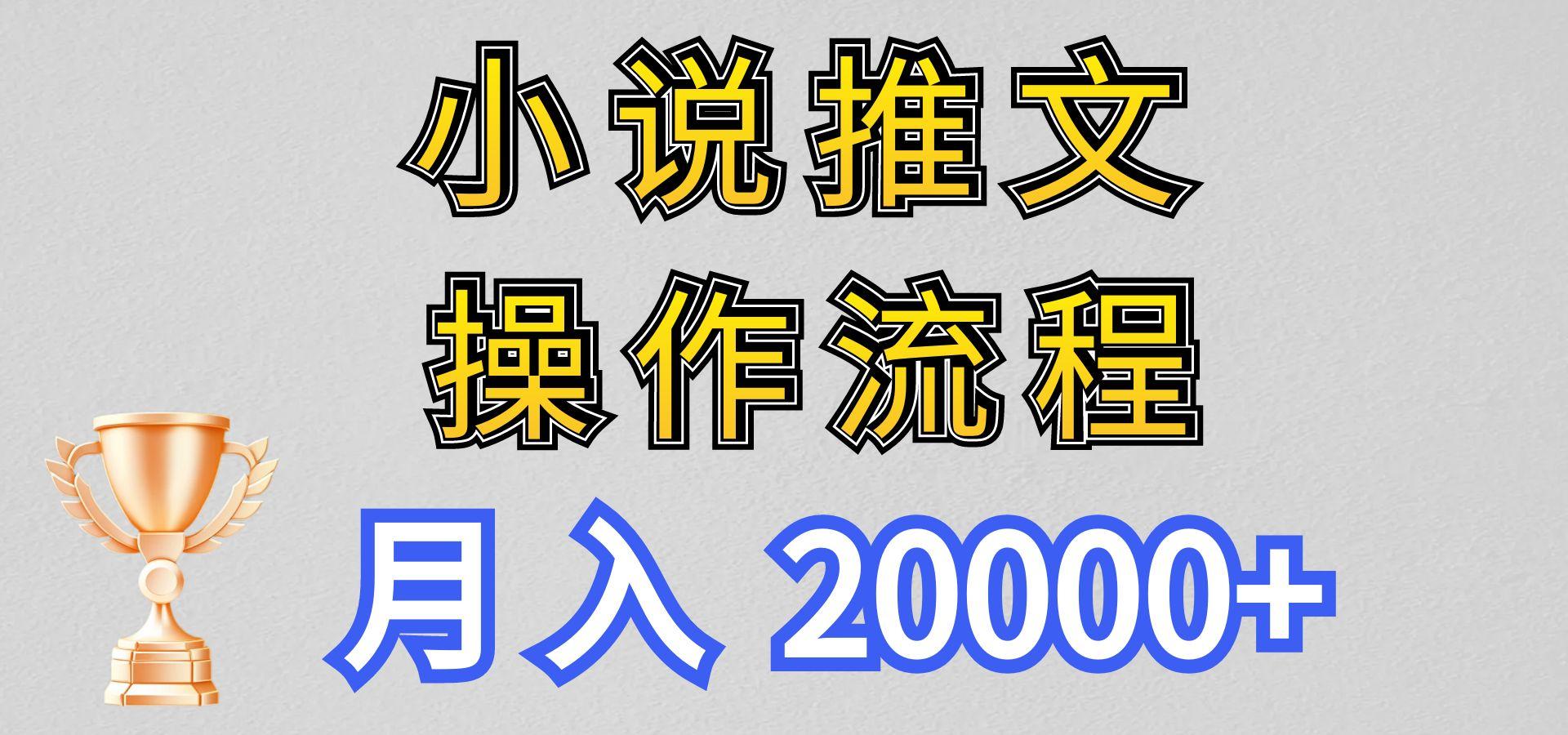 小说推文项目新玩法操作全流程，月入20000+，门槛低非常适合新手-优优云网创