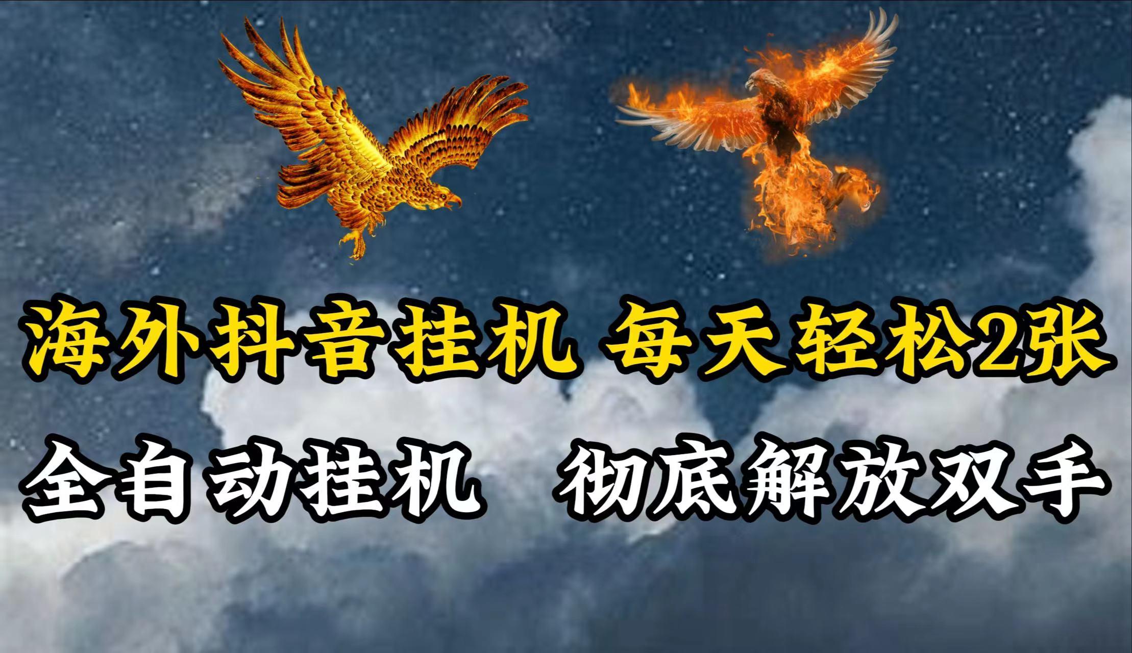 海外抖音挂机，每天轻松2张，全自动挂机，彻底解放双手！-优优云网创