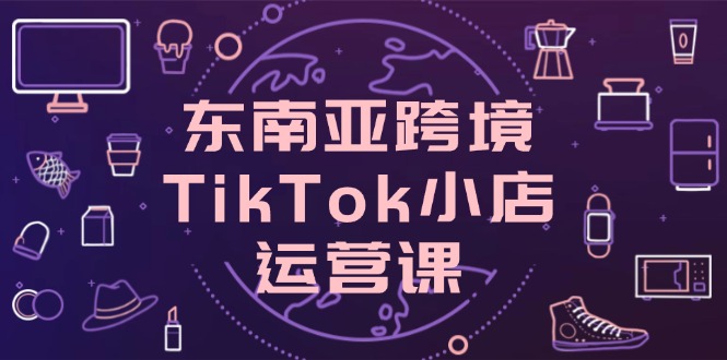 东南亚跨境TikTok小店运营课，掌握店铺设置与流量转化核心技巧-优优云网创