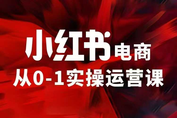 小红书电商运营，97节小红书vip内部课，带你实现小红书赚钱-优优云网创