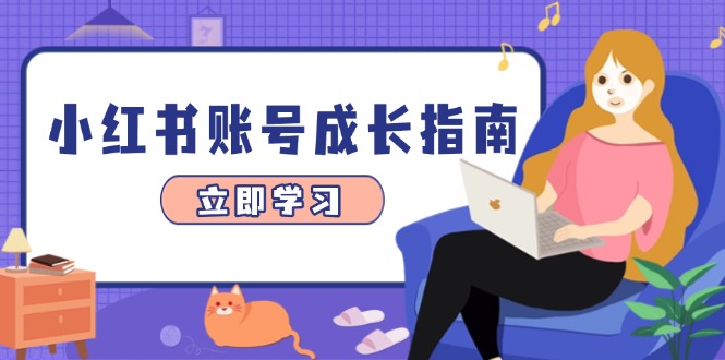 小红书账号成长指南，爆款选题+精准定位+数据分析，系统提升账号变现能力-优优云网创