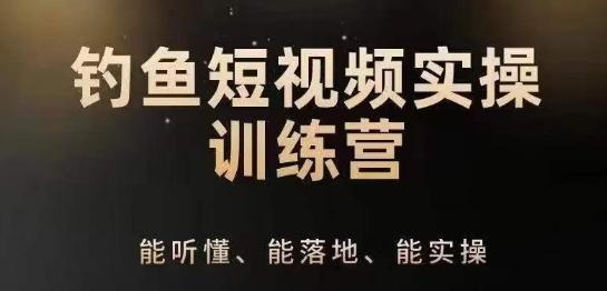 0基础学习钓鱼短视频系统运营实操技巧，钓鱼再到系统性讲解定位ip策划技巧-优优云网创
