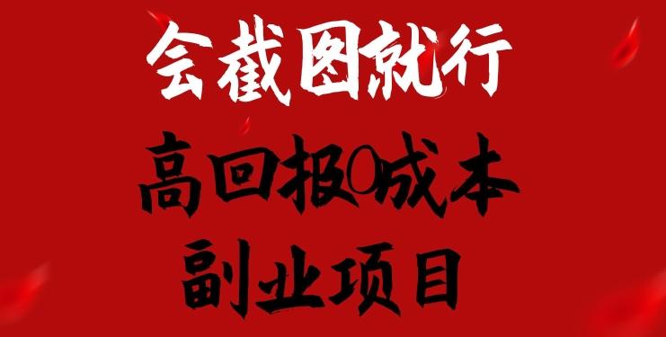 会截图就行，高回报0成本副业项目，卖离婚模板一天1.5k+【揭秘】-优优云网创