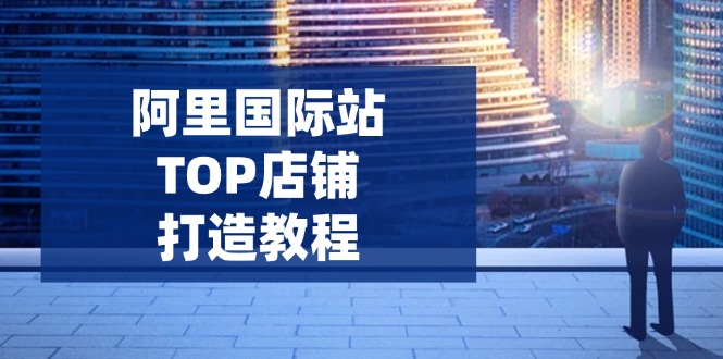 阿里国际站TOP店铺打造教程：涵盖平台到高阶，解决运营难题，提升询盘-优优云网创