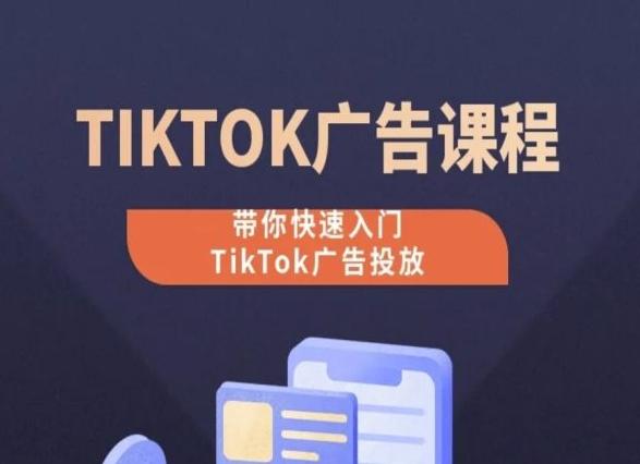 TikTok广告投放课程，从0-1实操课，带你快速入门TikTok广告投放-优优云网创