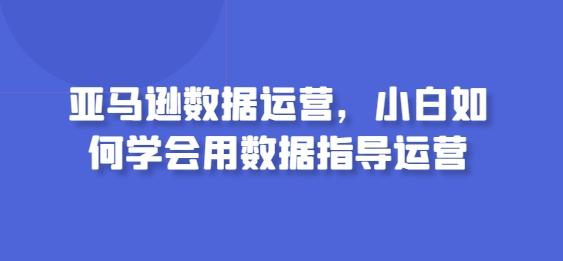 亚马逊数据运营，小白如何学会用数据指导运营-优优云网创