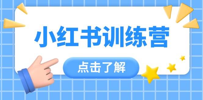 小红书训练营，助小白入门，掌握技巧变达人，课程实操又全面(12节课)-优优云网创