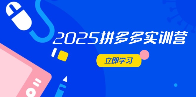 2025拼多多实训营：深度剖析运营关键，助力电商人快速提升-优优云网创