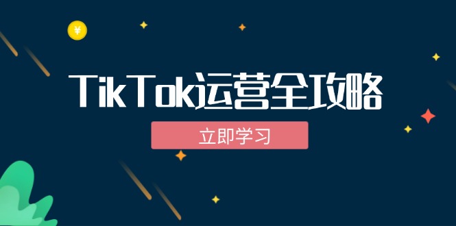 TikTok实战运营全攻略：从下载软件到变现，抖音海外版实操教程-优优云网创
