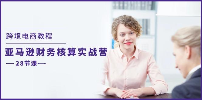 跨境电商教程：亚马逊-财务核算实战营(28节课-优优云网创