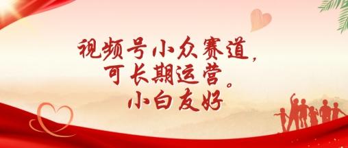 视频号小众赛道，可长期运营，小白友好【揭秘】-优优云网创