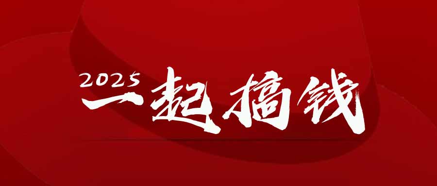 2025年，请“不择手段”去搞钱!-优优云网创